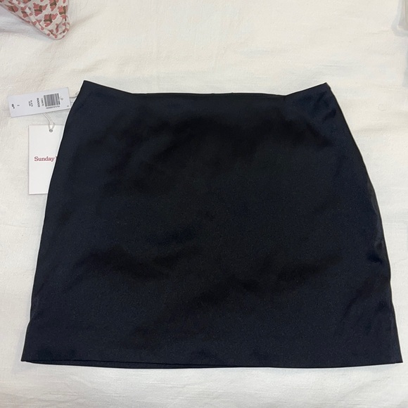 Aritzia Black Mini Skirt - Picture 2 of 6